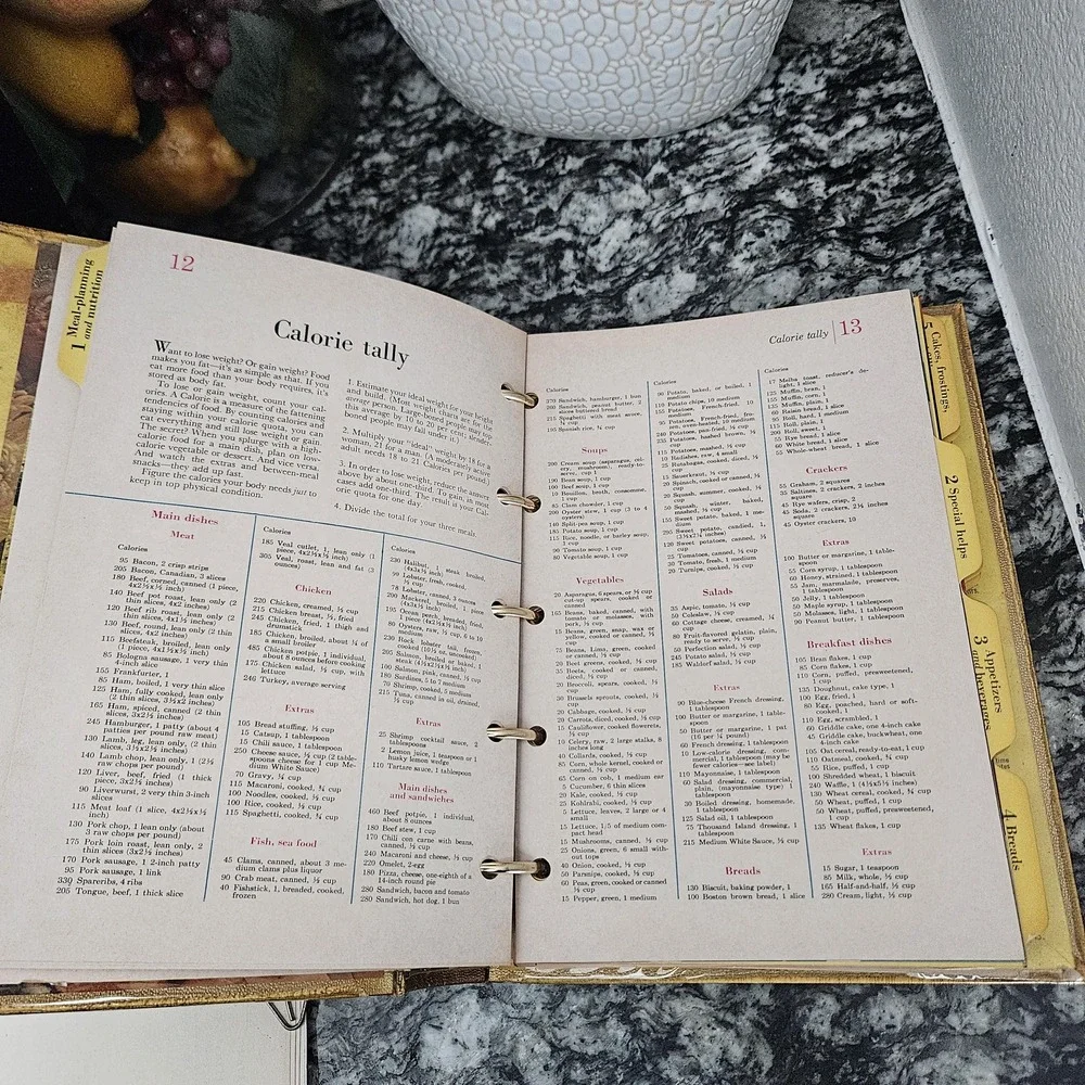 Vintage Better Homes & Gardens Cookbook | 1950s Gold Souvenir Edition‎